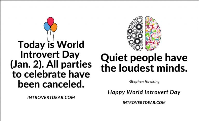 World Introvert Day Gallery | Shareable Images for Social Media
