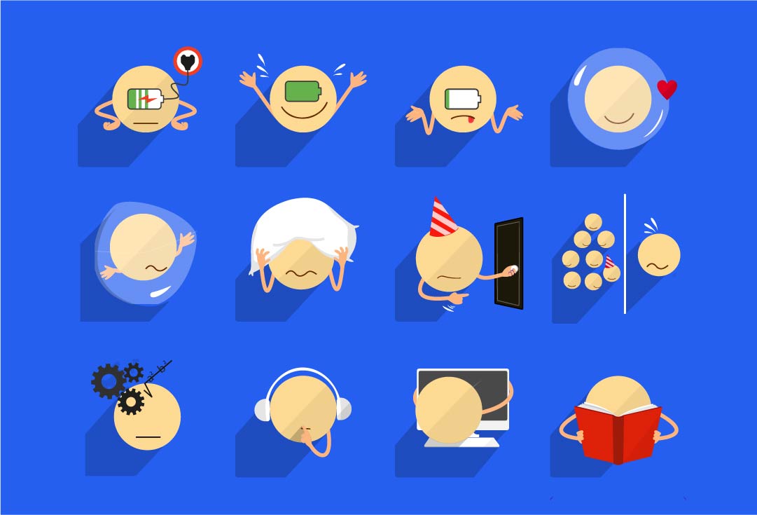 These new emojis, called Introji, help introverts communicate their needs