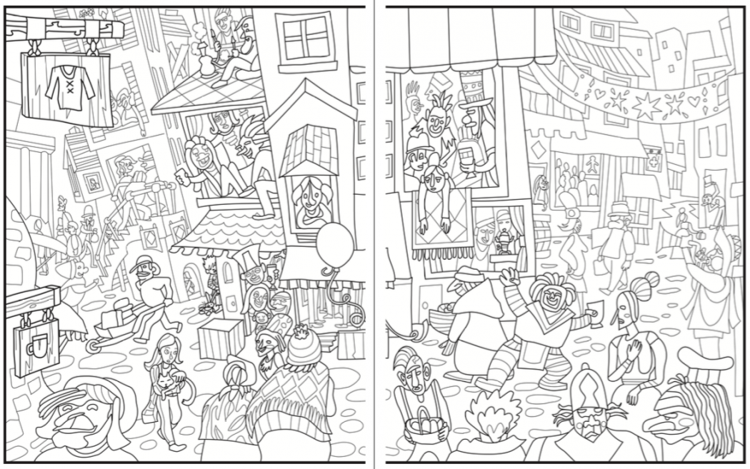 Introvert Dreams Coloring Book