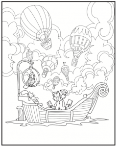 Introvert Dreams coloring book two introverts