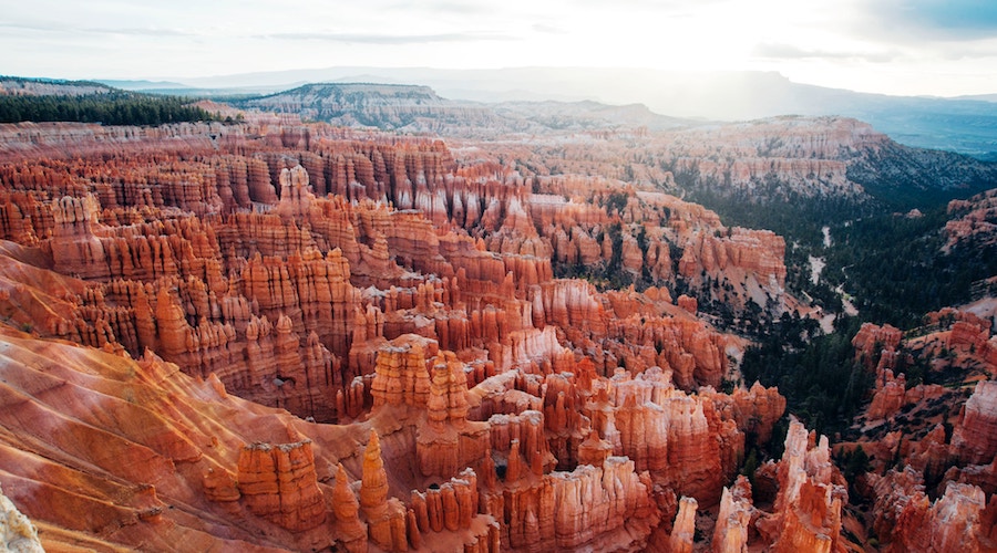 A view of Bryce Canyon in Utah