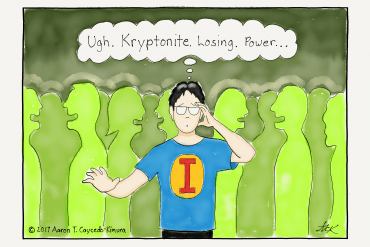 an introvert's kryptonite is a party