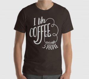 gifts for introverts men's shirt coffee