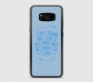 gifts for introverts phone case no calls