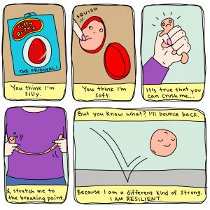 a comic from Marzi Wilson's Kind of Coping