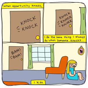 a comic from Marzi Wilson's Kind of Coping