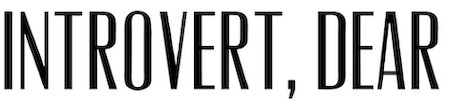 the logo for Introvert, Dear website