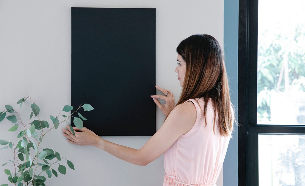 An introvert simplifies a room
