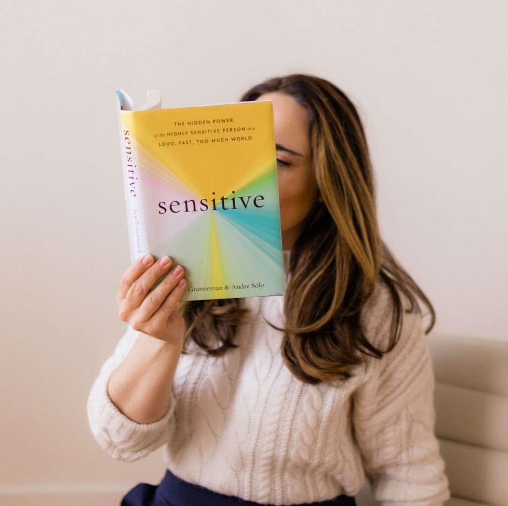 Jenn Granneman reading her book Sensitive